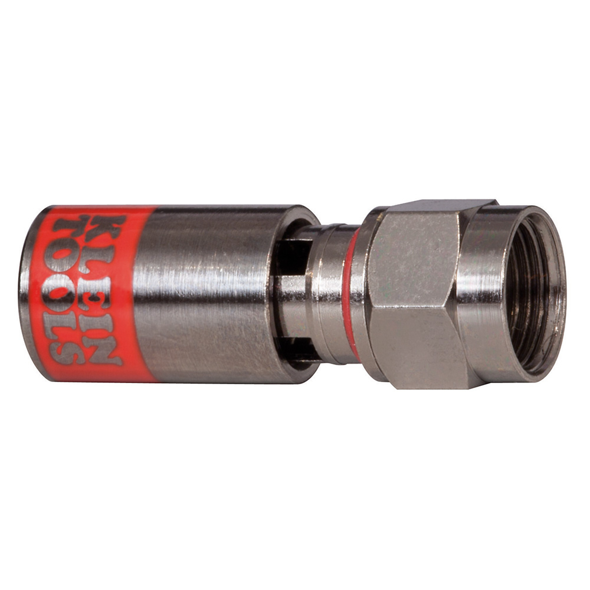 Klein Tools, Universal F Compression Connectors RG59 10-Pack, Pieces (qty.) 10 Model# VDV812-615